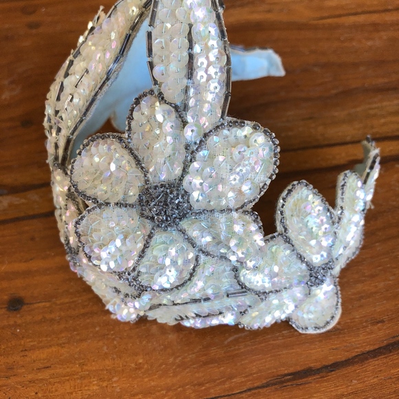 Vintage 1920\'s flapper sequin headpiece